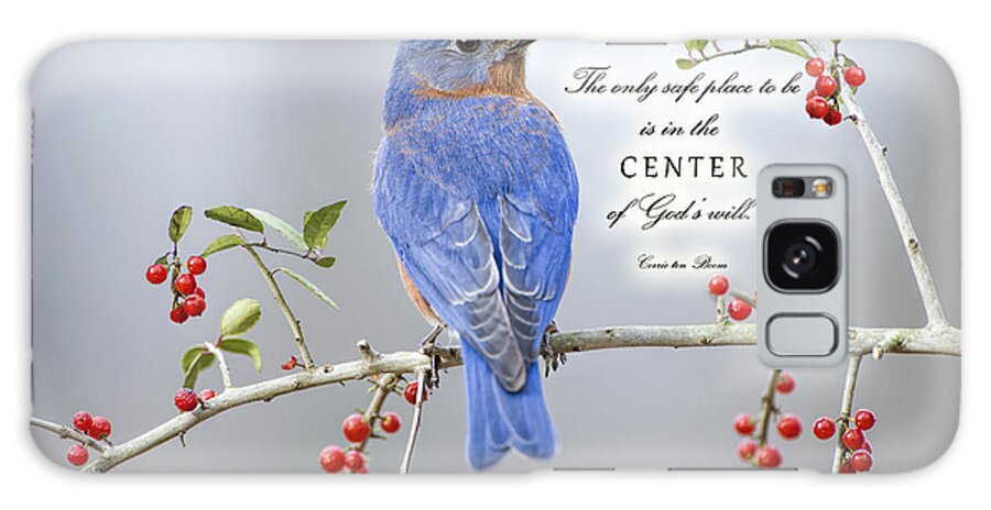 Corrie Ten Boom Galaxy Case featuring the photograph The Center of God's Will by Bonnie Barry