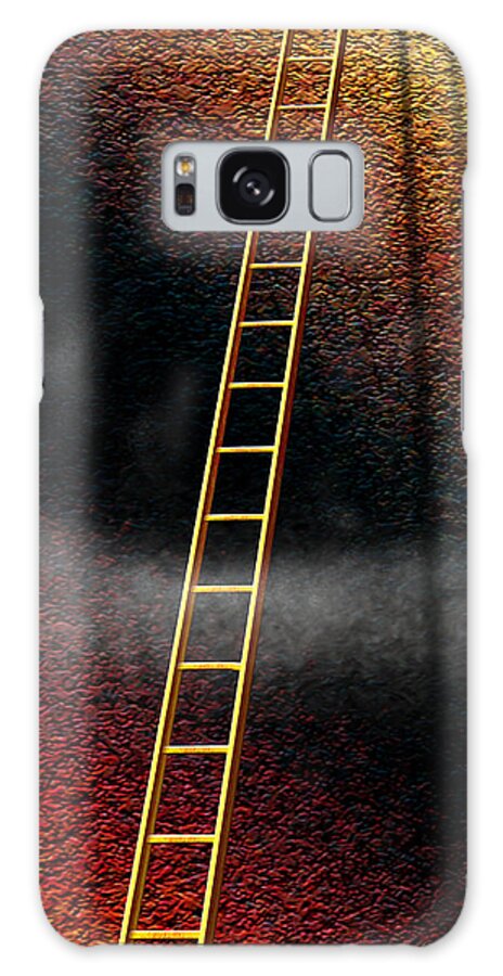 The Climb Galaxy Case featuring the digital art The Climb by Cristophers Dream Artistry