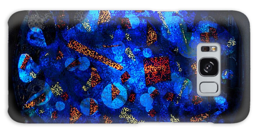 Fish Tank Galaxy Case featuring the mixed media The Deep Three by Christopher Schranck