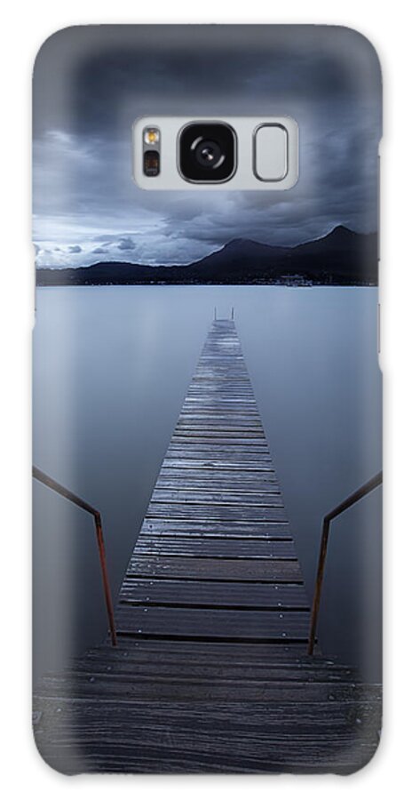 Lake Galaxy Case featuring the photograph The Dive by Dominique Dubied
