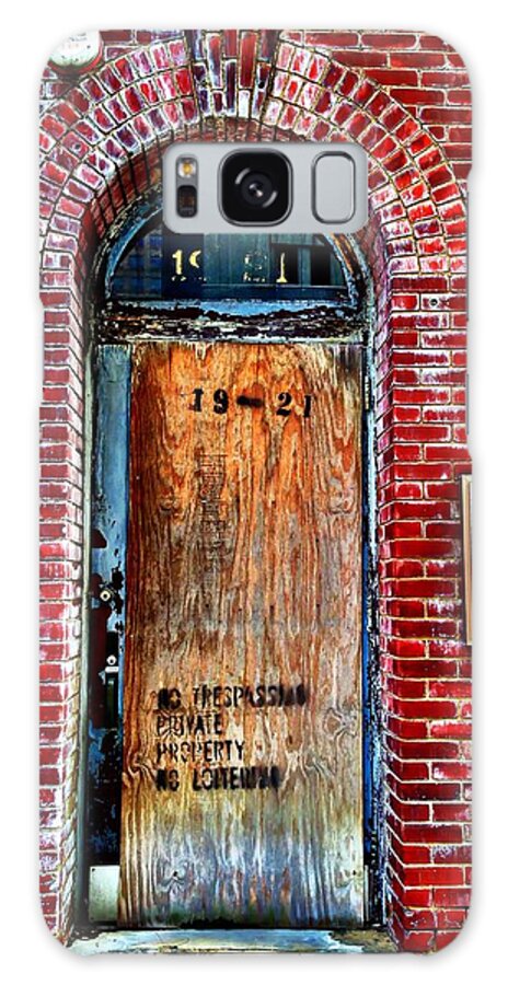 Door Galaxy Case featuring the photograph The Door by Chris Montcalmo