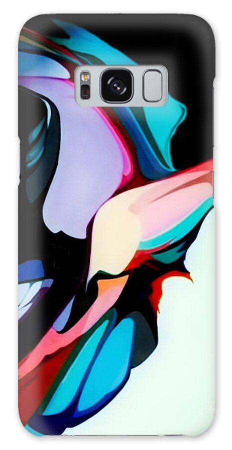 Bird Galaxy Case featuring the painting The Early Bird by Marlene Burns