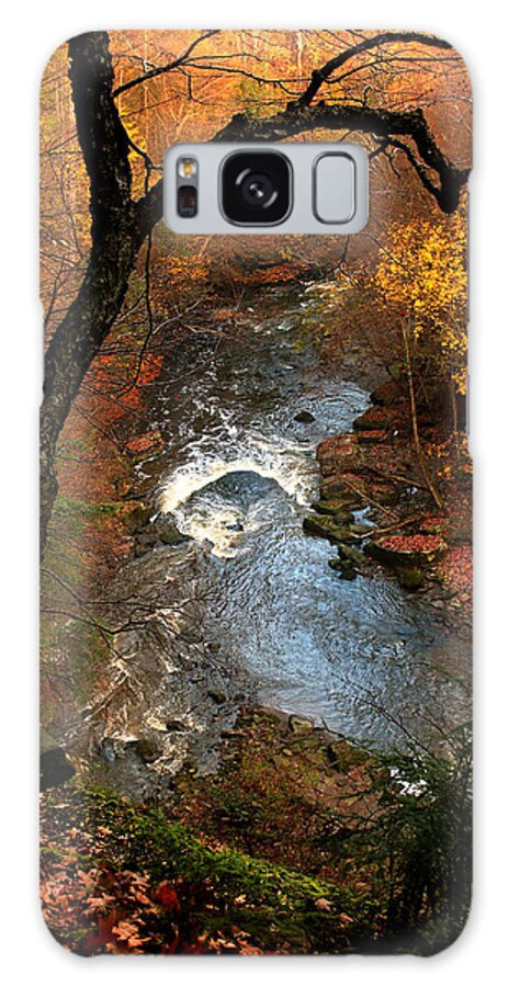 Autumn Galaxy Case featuring the photograph The Edge by Rob Blair