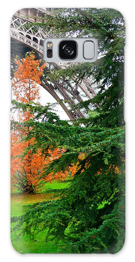 France Galaxy Case featuring the photograph The Eiffel in Fall by Kent Nancollas