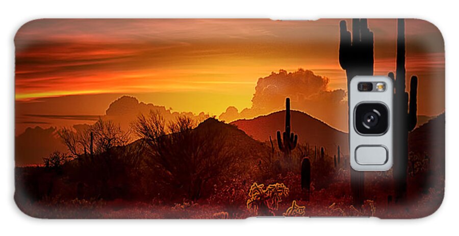 Desert Southwest Galaxy S8 Case featuring the photograph The Essence of the Southwest by Saija Lehtonen