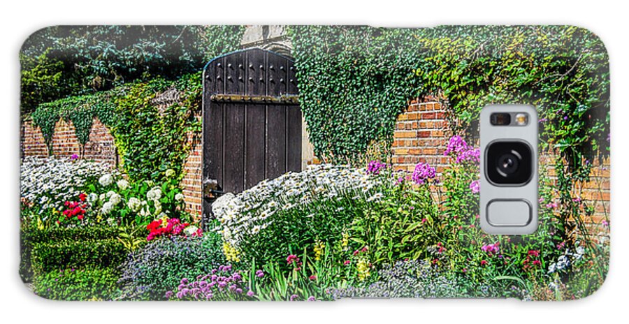 Garden Galaxy S8 Case featuring the photograph The Garden Gate by Grace Grogan