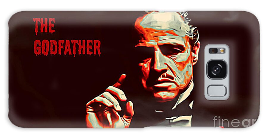 Marlon Brando Galaxy S8 Case featuring the photograph The Godfather by Binka Kirova