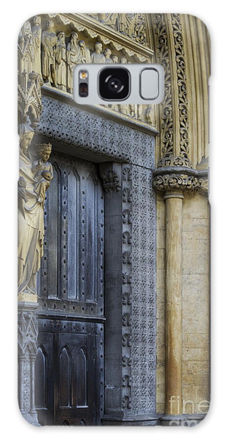 North Entrance Galaxy Case featuring the photograph The Great Door Westminster Abbey London by Tim Gainey