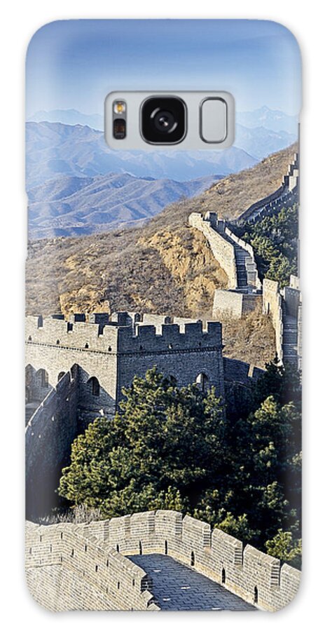 great Wall Galaxy Case featuring the photograph The Great Wall of China by Brendan Reals