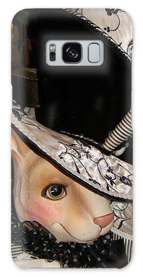 Whimsical Galaxy Case featuring the photograph The Hat by Jean Goodwin Brooks