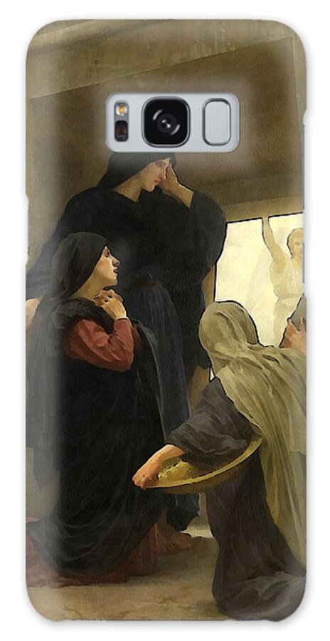 William Bouguereau Galaxy S8 Case featuring the digital art The Holy Women at the Tomb by William Bouguereau
