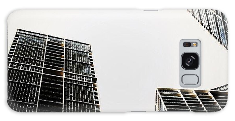 Bw_society_buildings Galaxy S8 Case featuring the photograph The Icon Bldg. Complex - Miami by Joel Lopez