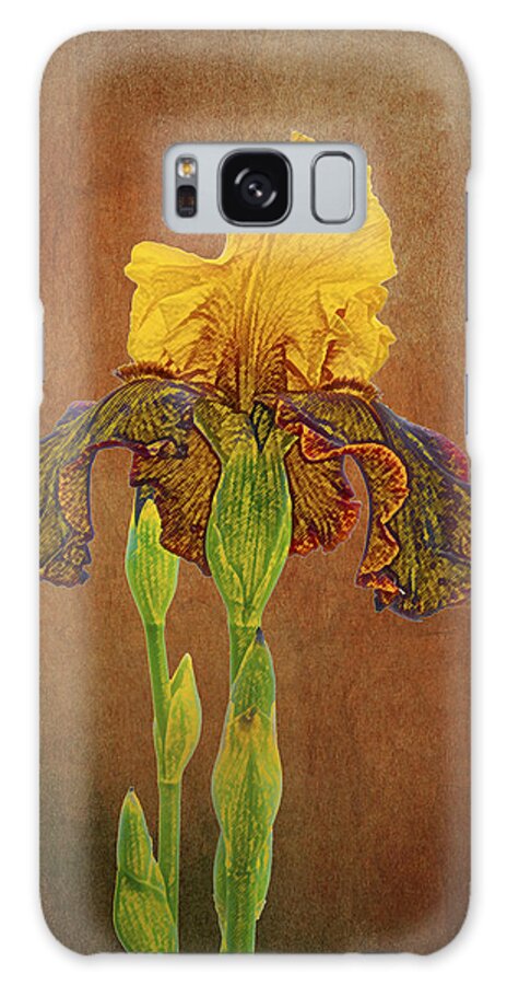 Iris Galaxy S8 Case featuring the photograph The Kings Prize Iris by Michael Peychich