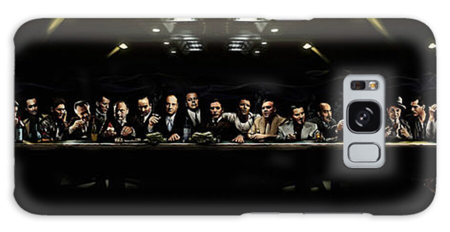 Mafia Galaxy Case featuring the digital art The Last Sit Down by Laurence Adamson