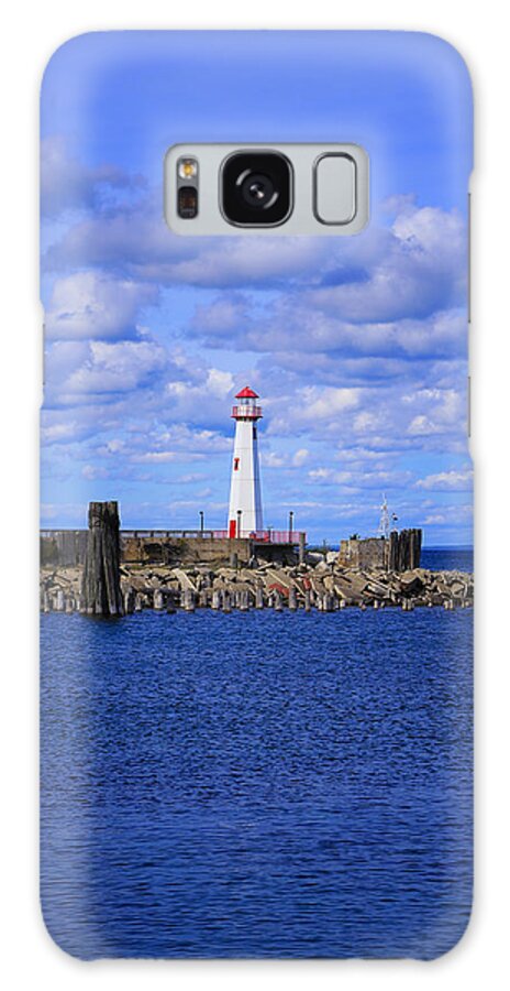 The Light Of St. Ignace Galaxy S8 Case featuring the photograph The Light of St Ignace by Rachel Cohen