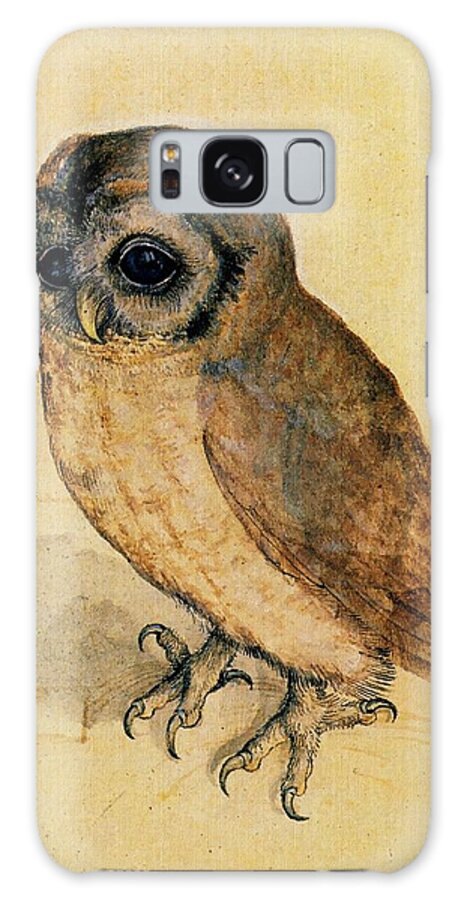 Owl Galaxy Case featuring the painting The Little Owl by Albrecht Durer
