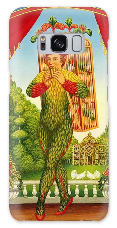 Panpipes Galaxy Case featuring the photograph The Magic Flute by Frances Broomfield