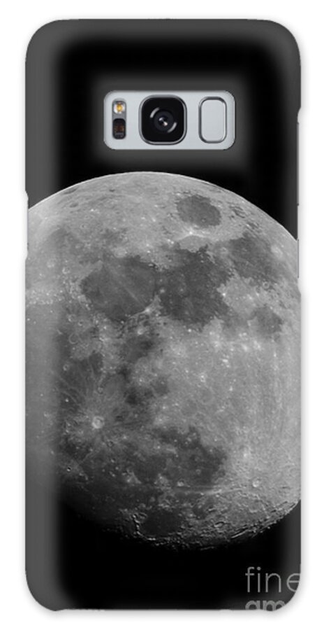 Sky Galaxy S8 Case featuring the photograph The Moon by Steve Triplett