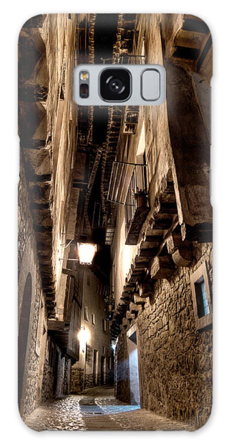 Narrow Street Galaxy Case featuring the photograph Narrow street in Albarracin by Weston Westmoreland