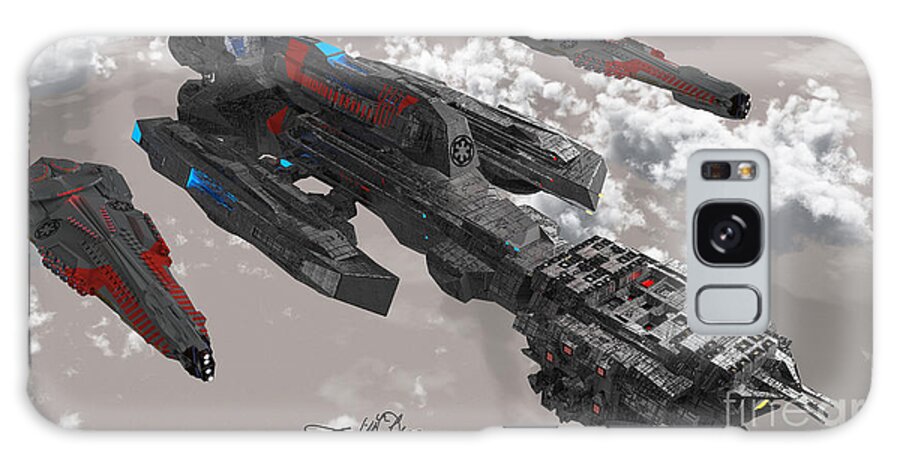 Star Wars Galaxy Case featuring the digital art The New Imperial Fleet by William Ladson