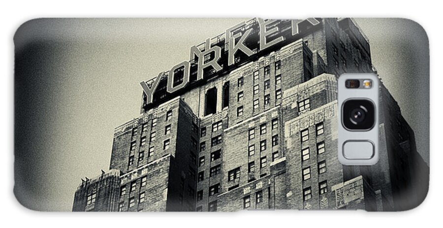 Filmnoir Galaxy Case featuring the photograph The New Yorker Hotel New York City by Sabine Jacobs