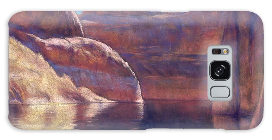 Lake Powell Galaxy S8 Case featuring the painting The Next Bend by Marjie Eakin-Petty