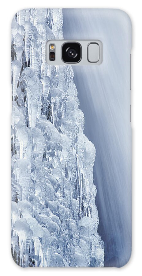 Ice Galaxy S8 Case featuring the photograph The Power of Cold by Jon Ares
