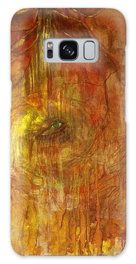  Original Abstract Galaxy S8 Case featuring the painting The power of love by Delona Seserman