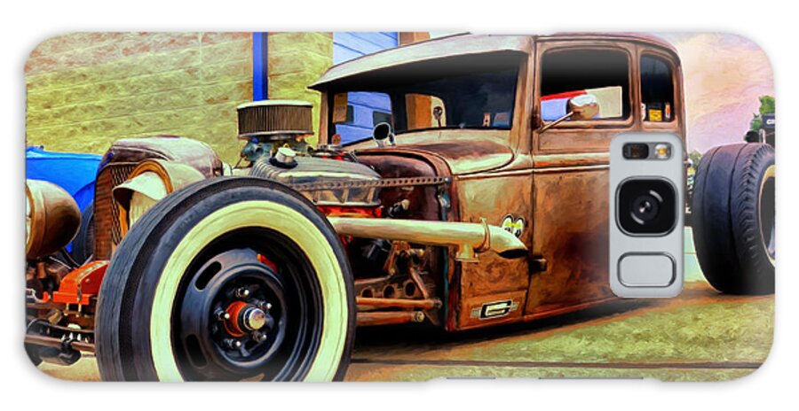 Rat Rod Galaxy Case featuring the painting The Rat by Michael Pickett