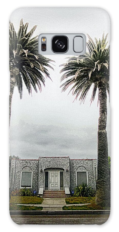 The Real Cowley House Galaxy Case featuring the digital art The Real Cowley House by Bob Winberry