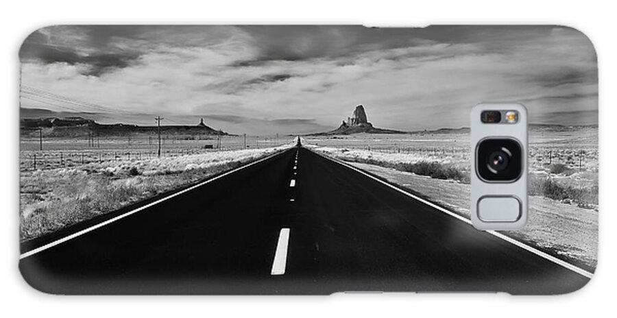 Arizona Galaxy Case featuring the photograph The Road Less Traveled by Louis Dallara