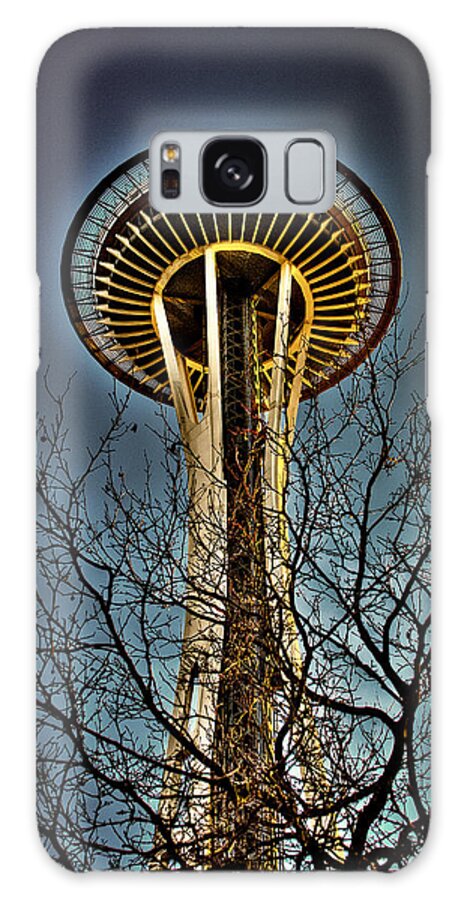 The Space Needle Galaxy Case featuring the photograph The Seattle Space Needle IV by David Patterson