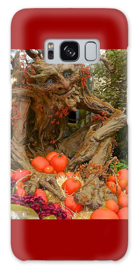 Halloween Galaxy Case featuring the photograph The Spirit of the Pumpkin, Nevada, U.S.A. by Venetia Featherstone-Witty