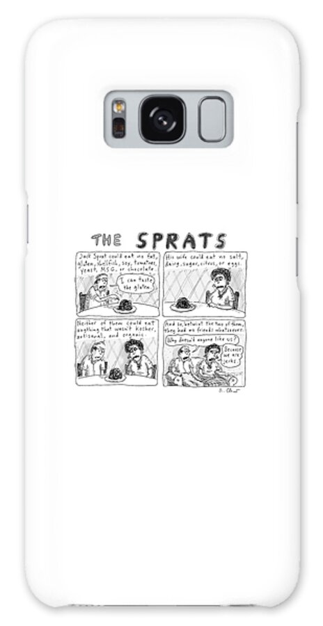 The Sprats  -  Four Panel Comic About The Sprats' Galaxy Case