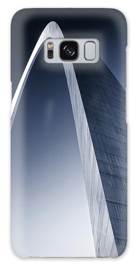 St Louis Galaxy Case featuring the photograph The St Louis Arch duotone by Garry McMichael