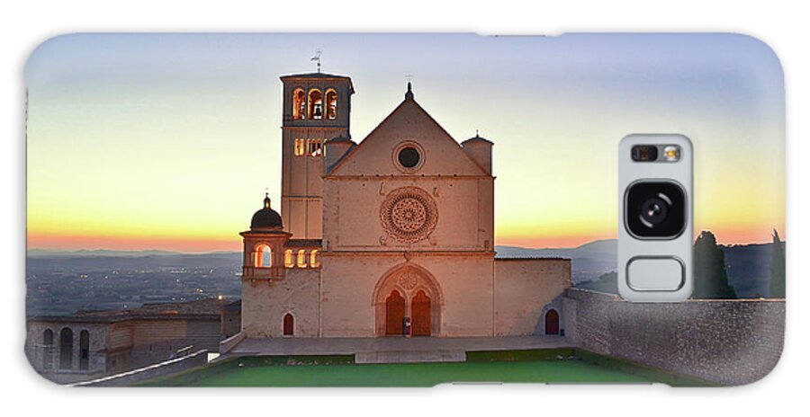 Tranquility Galaxy Case featuring the photograph The Sun Sets Behind St. Francis by Sir Francis Canker Photography