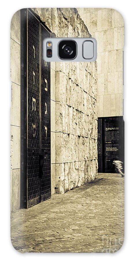 Jew Galaxy Case featuring the photograph The Synagogue by Hannes Cmarits