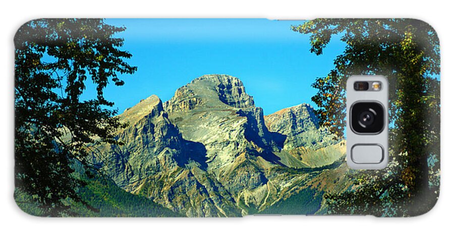 Three Sisters Mountain Galaxy Case featuring the photograph The Three Sisters by Anita Braconnier