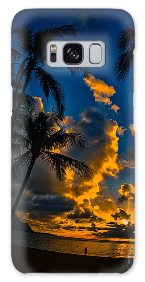 Palm Trees Galaxy Case featuring the photograph The Tropical Thinker by Eye Olating Images