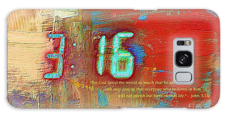 John 3:16 Galaxy Case featuring the photograph The Ultimate Sacrifice by Robert ONeil