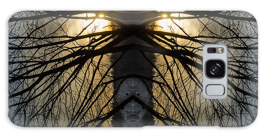 Abstract Galaxy Case featuring the photograph The Watchers by Jennifer Kano