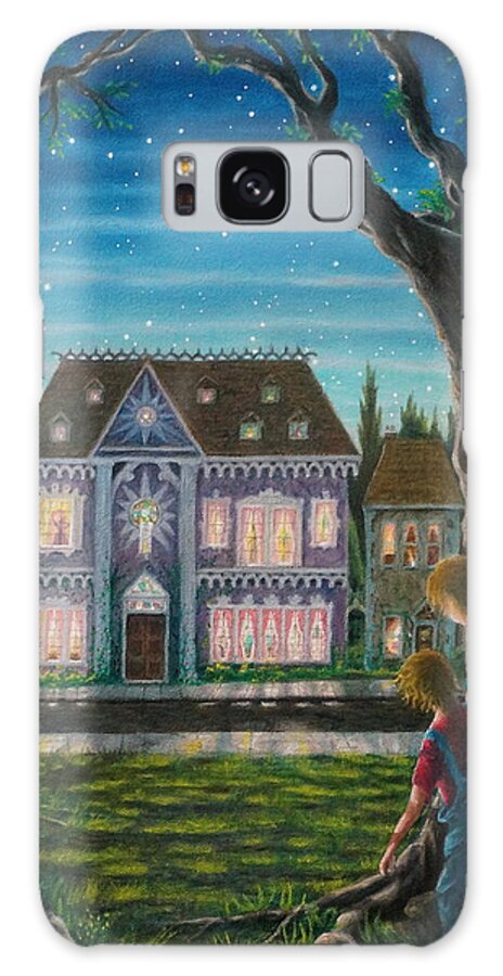 House Galaxy Case featuring the painting There is a house in New Orleans by Matt Konar