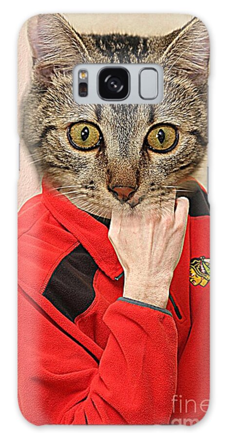 Cat Galaxy S8 Case featuring the photograph Thinker by Rick Rauzi