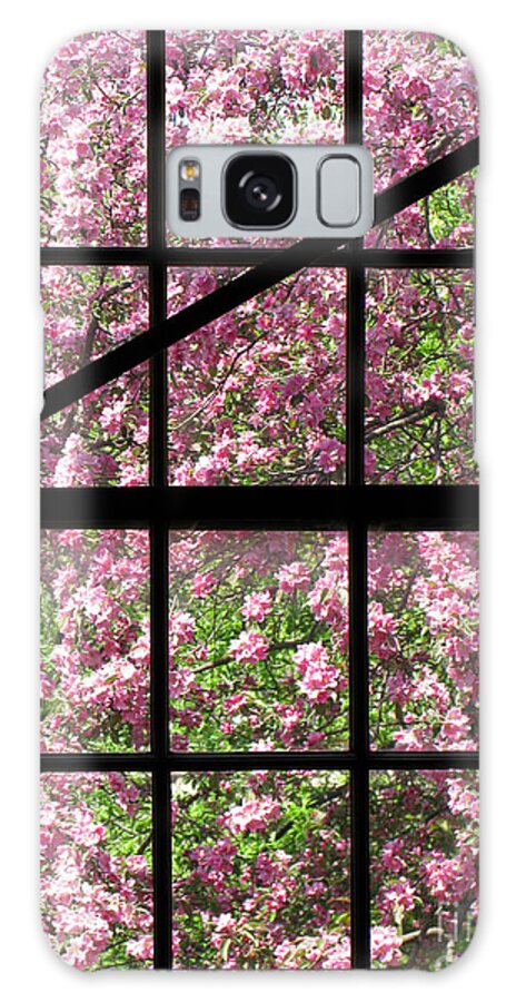 Window Galaxy Case featuring the photograph Through an Old Window by Olivier Le Queinec