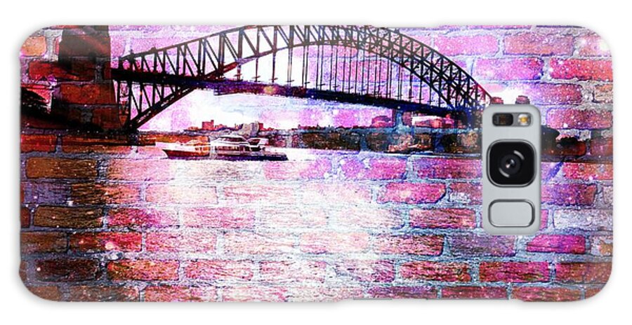 Wall Galaxy S8 Case featuring the photograph Sydney Harbour Through the Wall 1 by Leanne Seymour