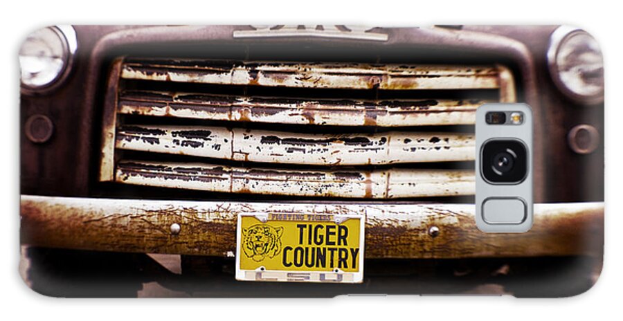 Lsu Galaxy Case featuring the photograph Tiger Country - Purple and Old by Scott Pellegrin