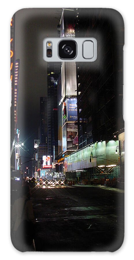 Fine Art Photograph Galaxy Case featuring the photograph Times Square from 7th Ave by Mieczyslaw Rudek