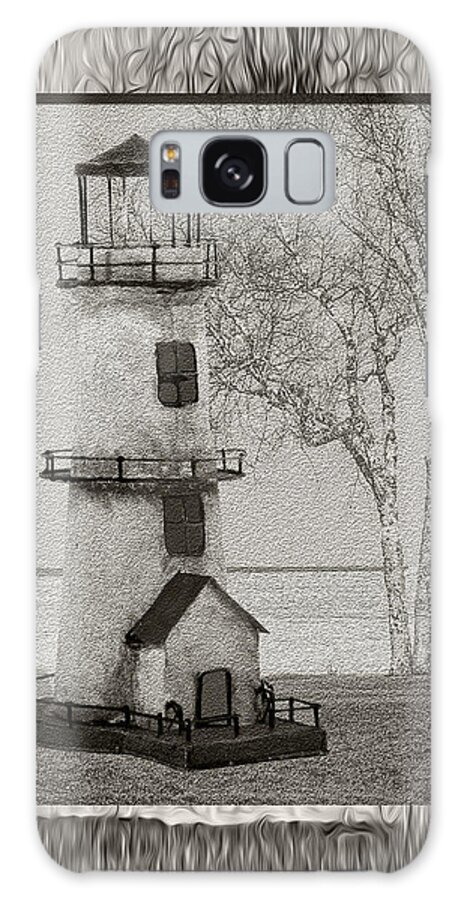Usa Galaxy Case featuring the photograph Tin Lighthouse Art by LeeAnn McLaneGoetz McLaneGoetzStudioLLCcom