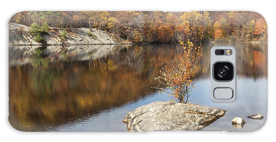 Bear Mountain State Park Galaxy Case featuring the photograph Tiny Island by Denise Bush