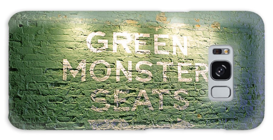 Sign Galaxy Case featuring the photograph To the Green Monster Seats by Barbara McDevitt